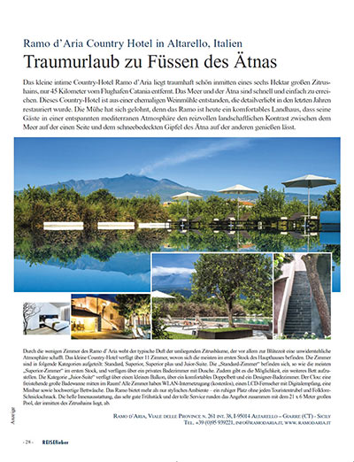 Travel Magazine REISEfieber - Germania
